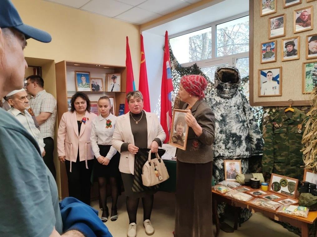 В Чистопольском сельскохозяйственном техникуме открылась экспозиция о героях Великой Отечественной и СВО