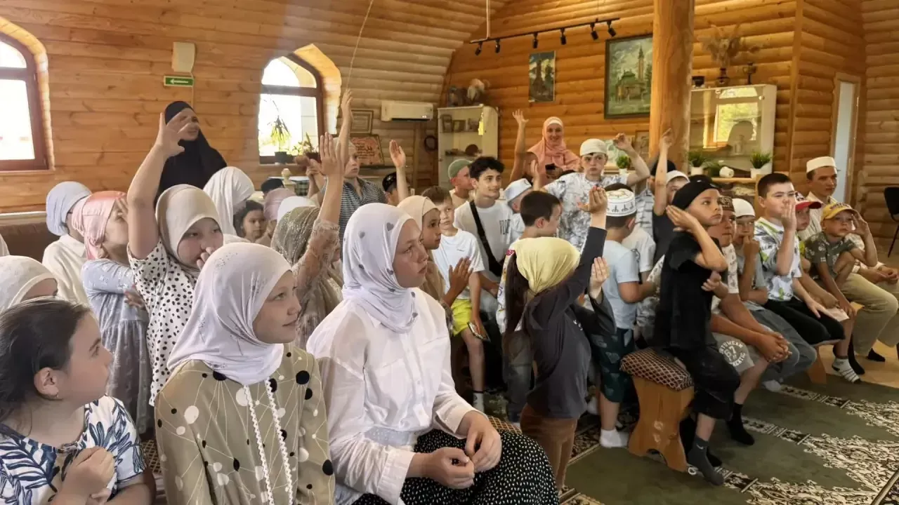 В чистопольском оздоровительном центре «Энилэр» прошло эколого-профориентационное занятие для детей