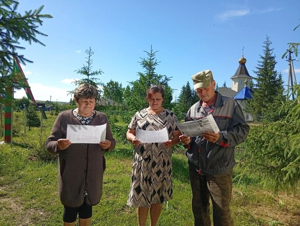 Жителям села Чистопольского района напомнили об опасности наркотиков