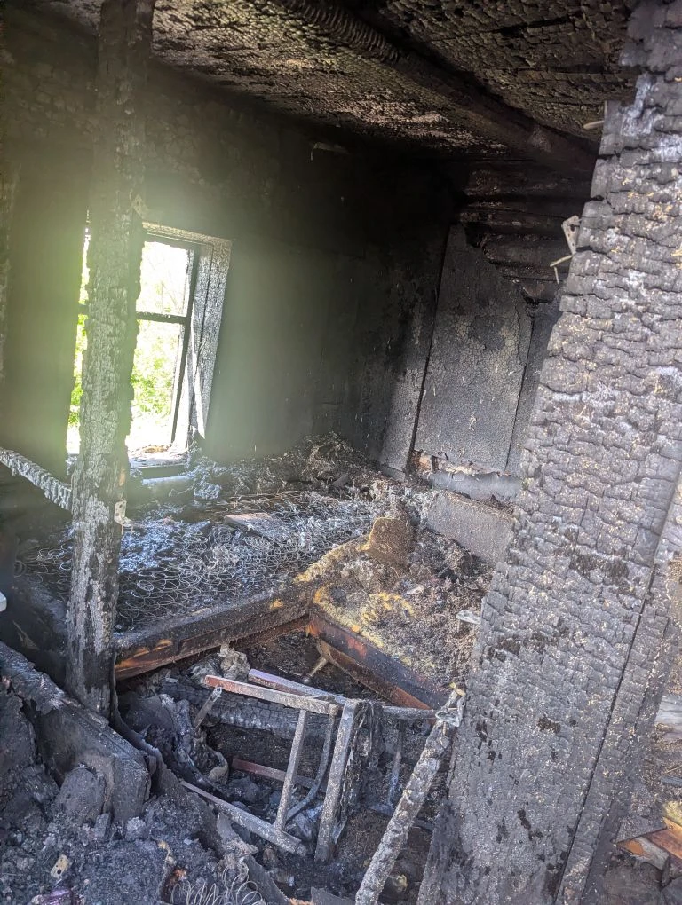 В пожаре в Чистопольском районе пострадала женщина