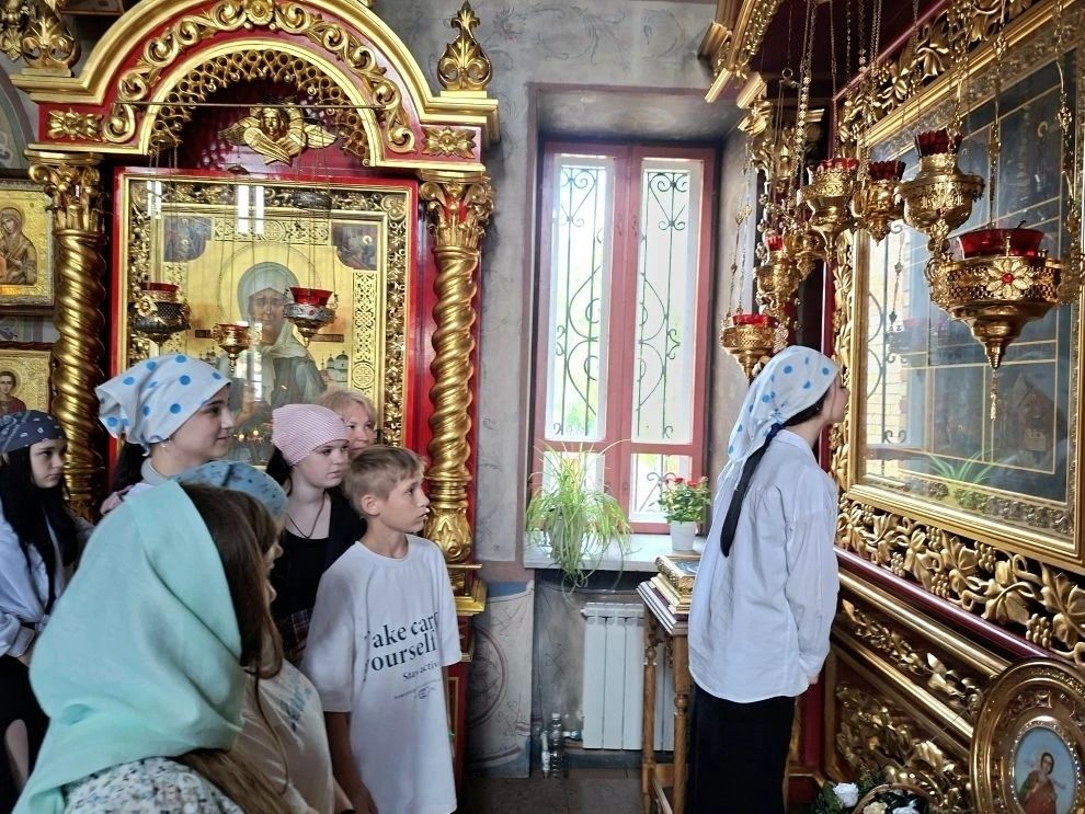 Воспитанники Чистопольского детского дома посетили Воскресенский храм
