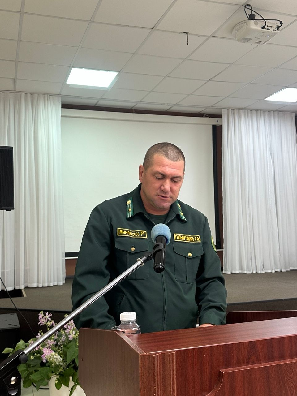 Главе Чистопольского района доложили о результатах противопожарной защиты лесов и оперативной обстановке