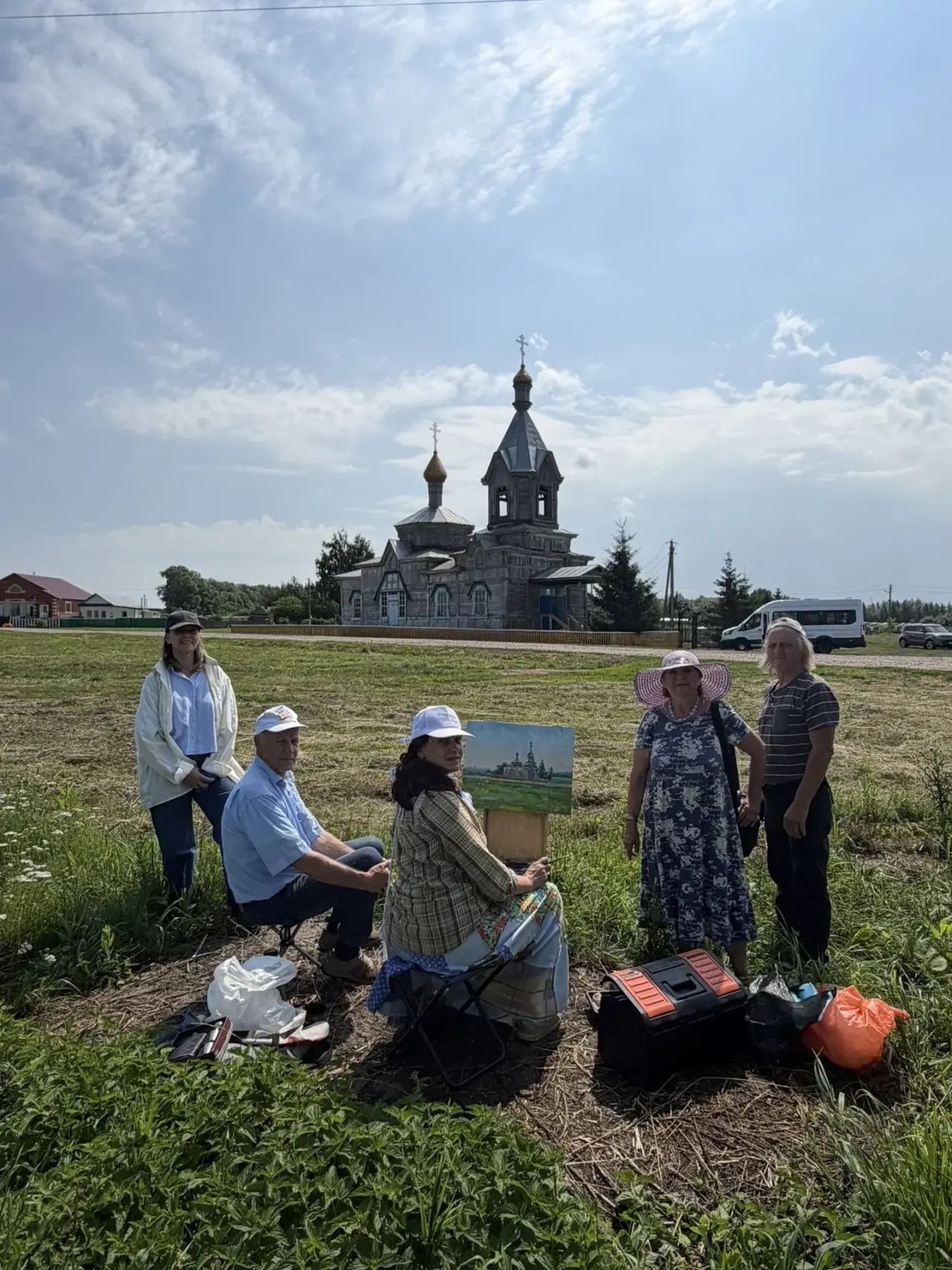 В Чистопольской епархии стартовал республиканский пленэр