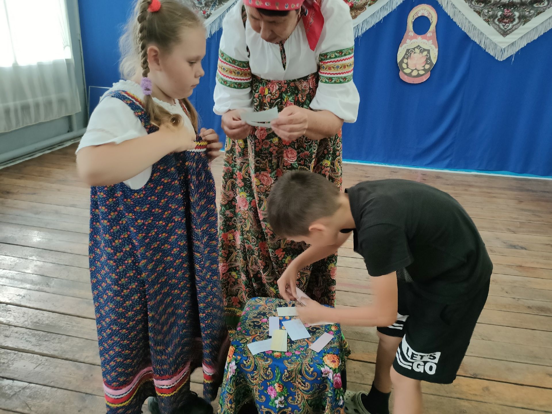В Чистопольском районе прошел фольклорный праздник «Волшебный мир платков»