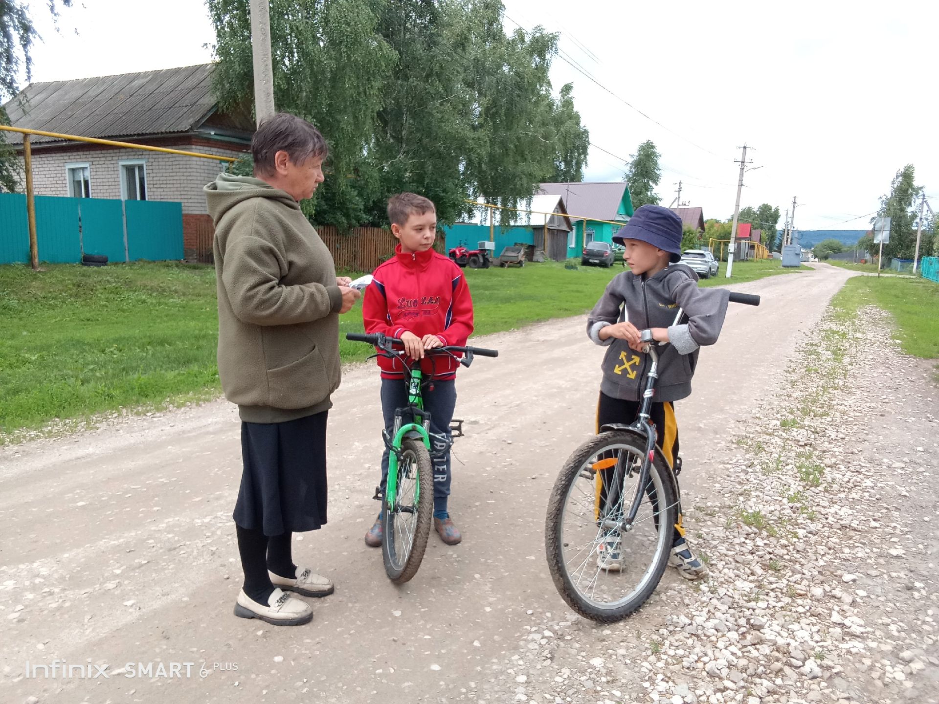 В селе Чистопольского района прошла акция «Безопасное колесо»