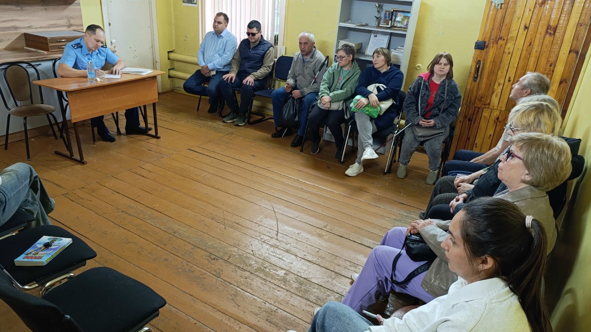 Чистопольский городской прокурор встретился с представителями местного отделения общества слепых