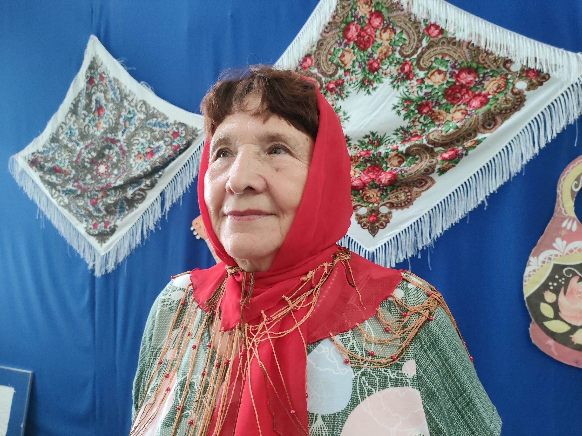 В селе Чистопольского района День фольклора отметили праздником «Волшебный мир платков»