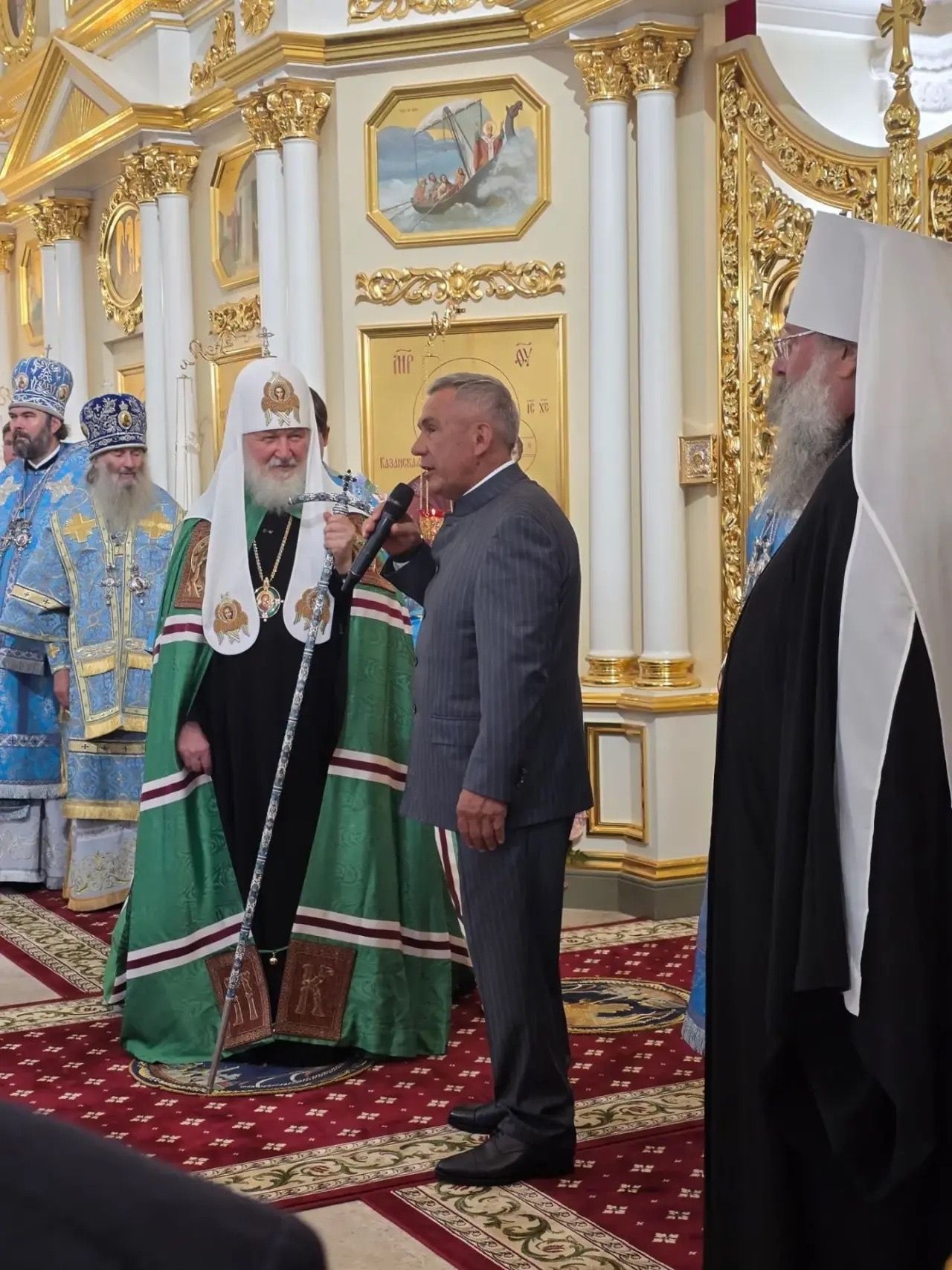 Глава Чистопольского района принял участие в освящении восстановленного храма в день обретения Казанской иконы
