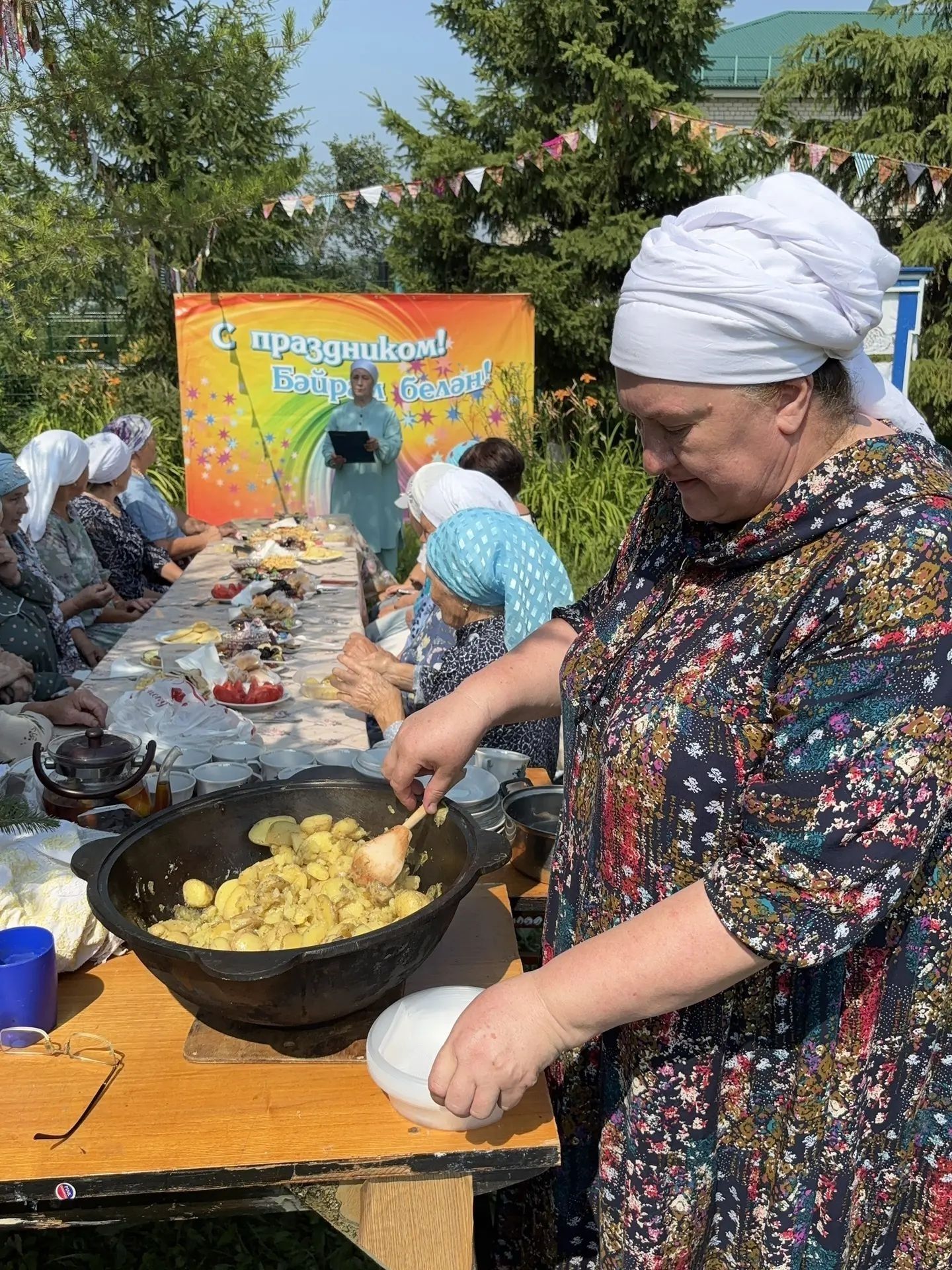 В селе Чистопольского района прошёл «Картофельный фест»
