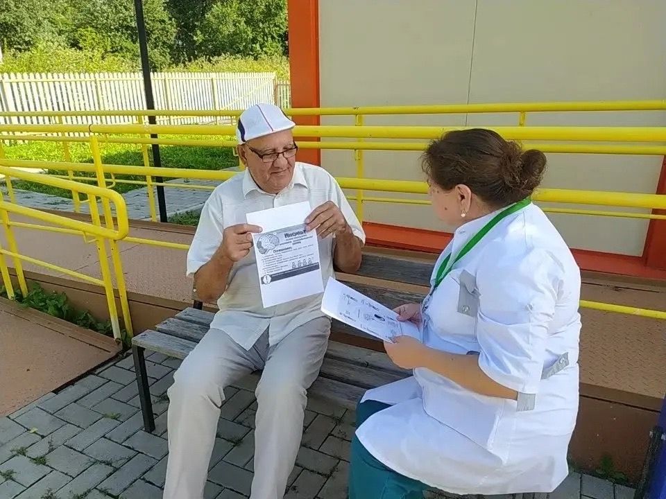Фельдшер ФАПа в селе Чистопольского района провела беседу о здоровье головного мозга