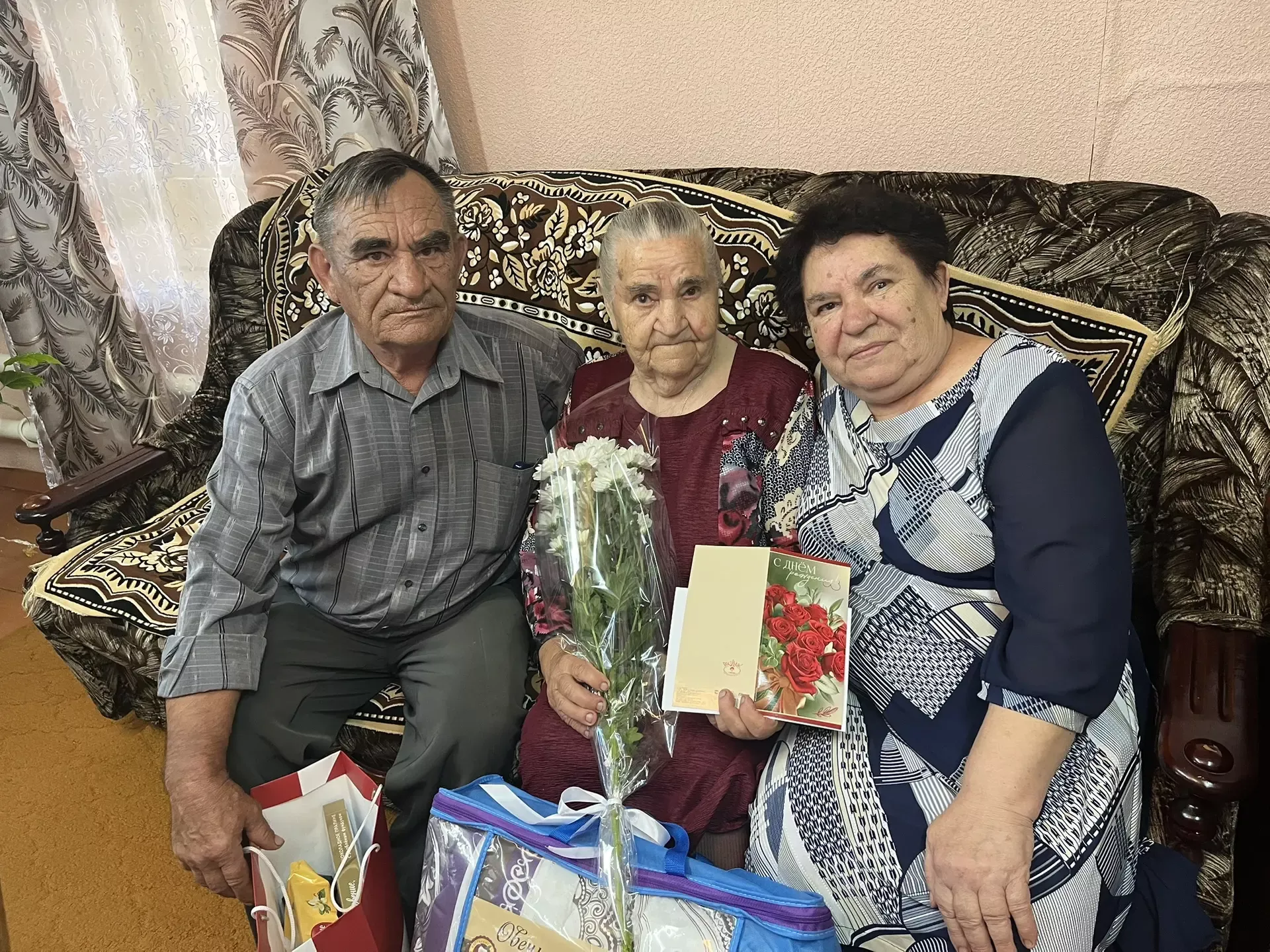 Труженица тыла Мария Бармина из Чистополя отметила 97-летие