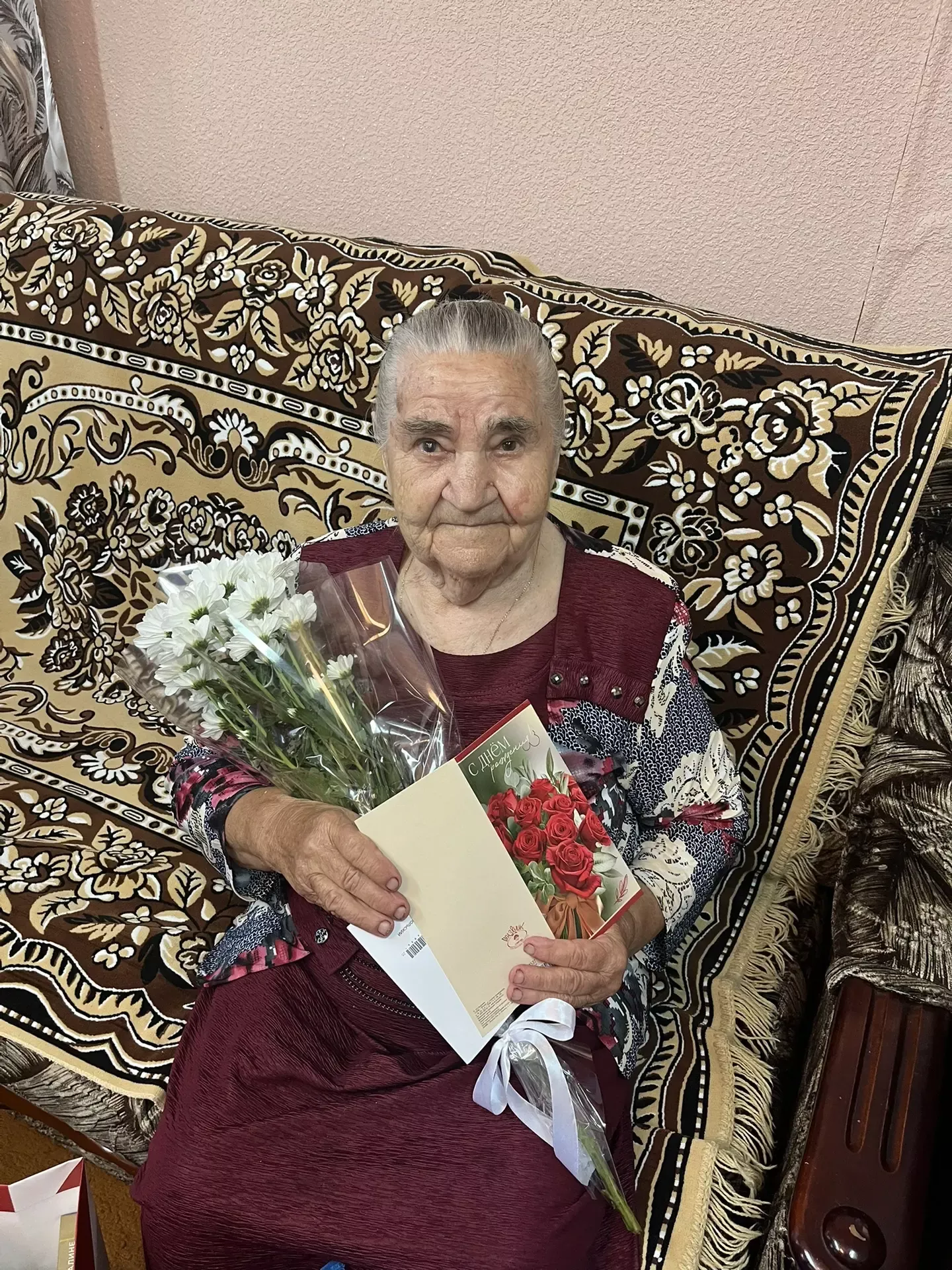 Труженица тыла Мария Бармина из Чистополя отметила 97-летие