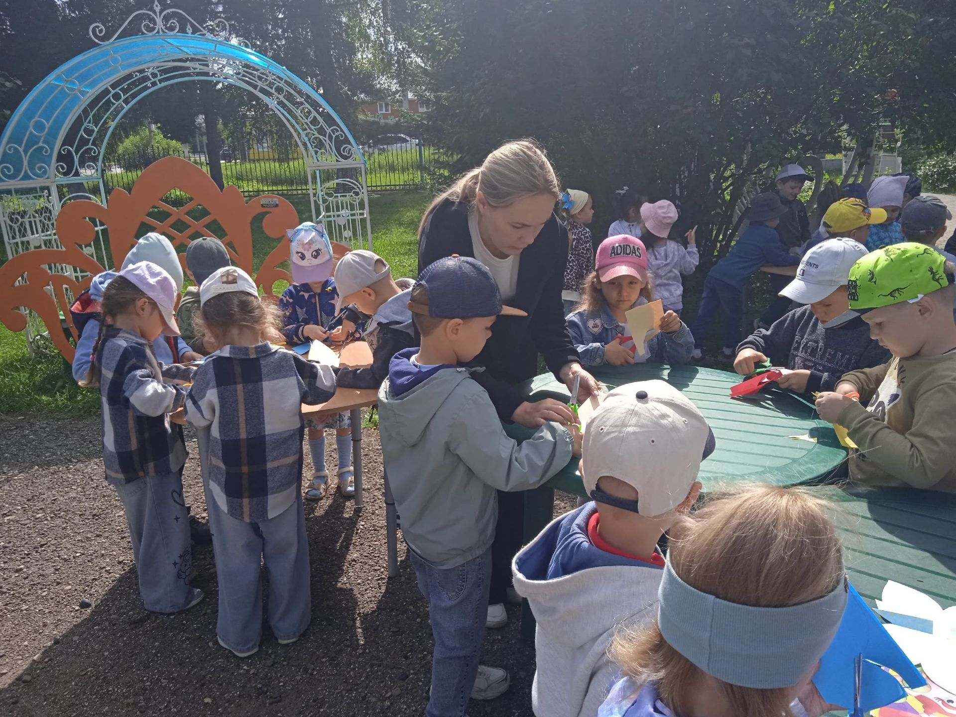 В чистопольской библиотеке дети искали бабочек