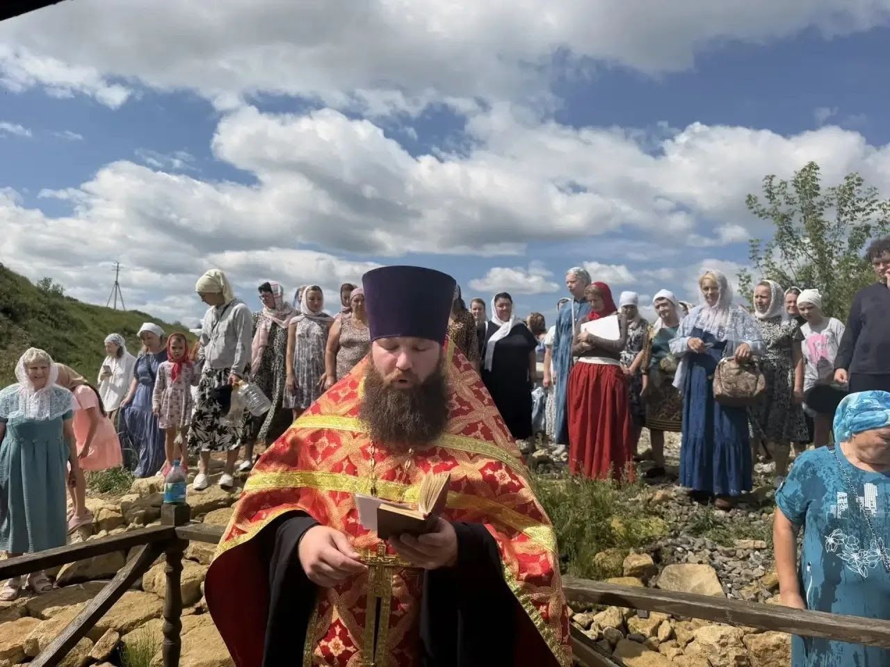 В селе Булдырь состоялся крестный ход в честь пророка Илии