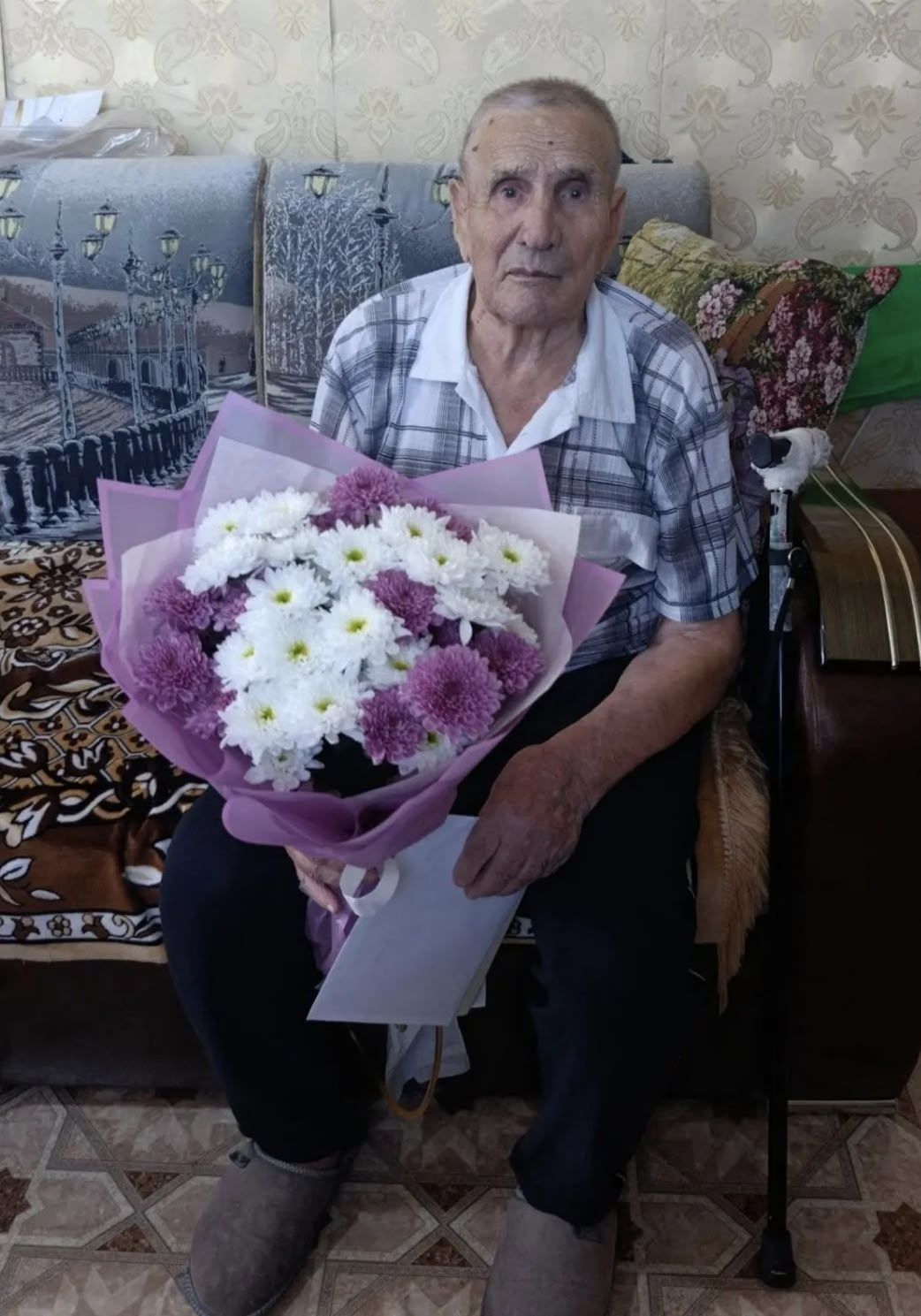 100 лет исполнилось фронтовику из Чистопольского района Евгению Андреевичу Черножукову