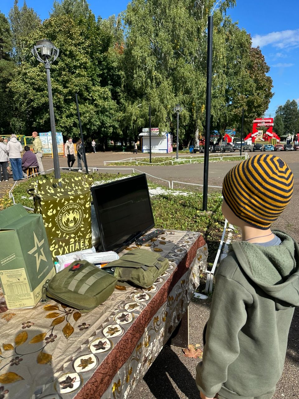 В Скарятинском саду открыли учебный год воскресных школ Чистопольского благочиния