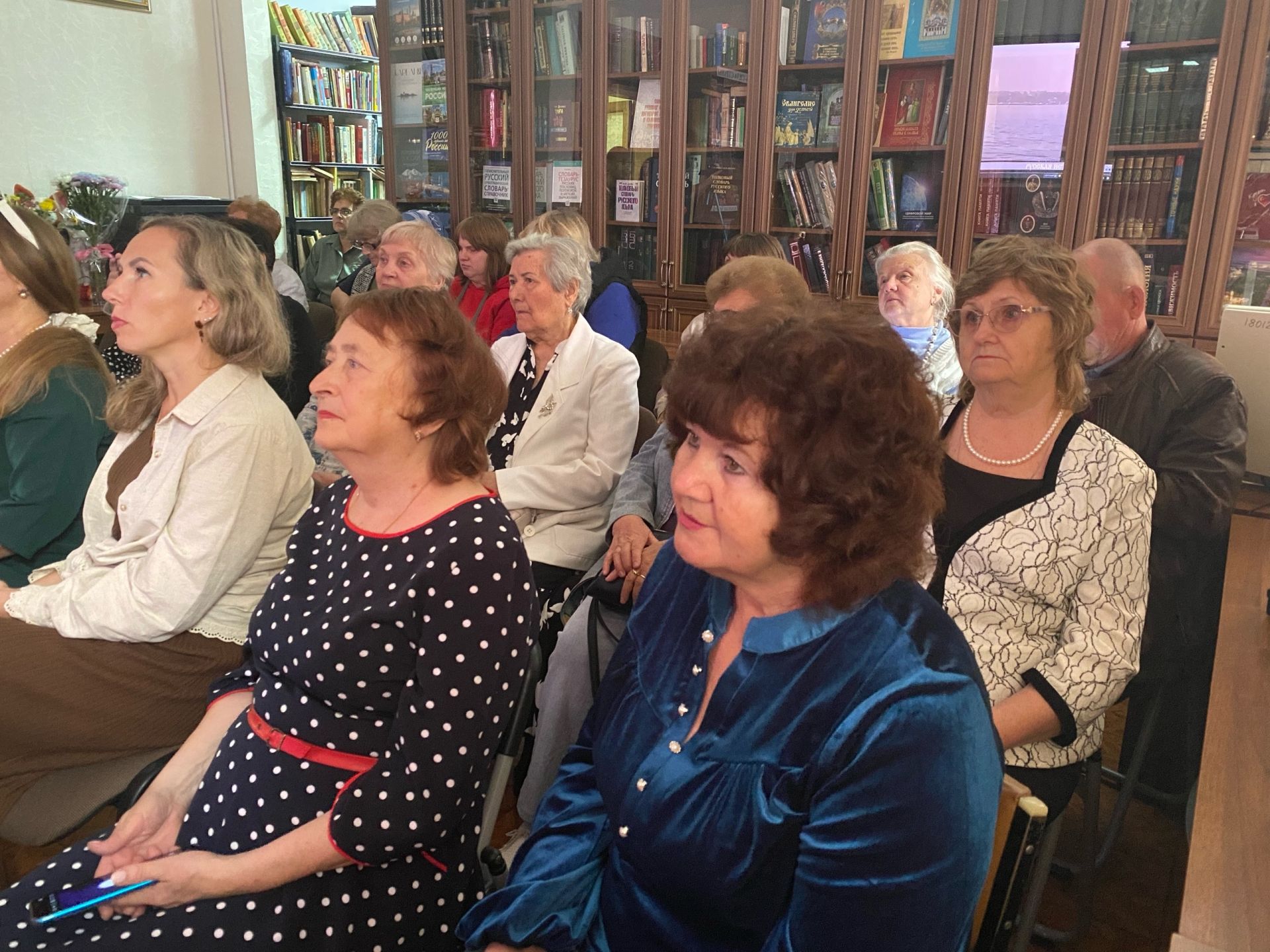 В Центральной библиотеке Чистополя прошел творческий вечер Марины Архангельской