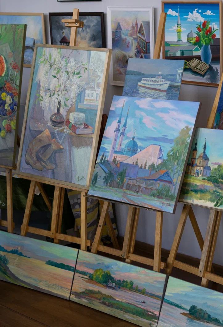 Выставка члена Союза художников России Веры Филипповой открылась в Чистополе