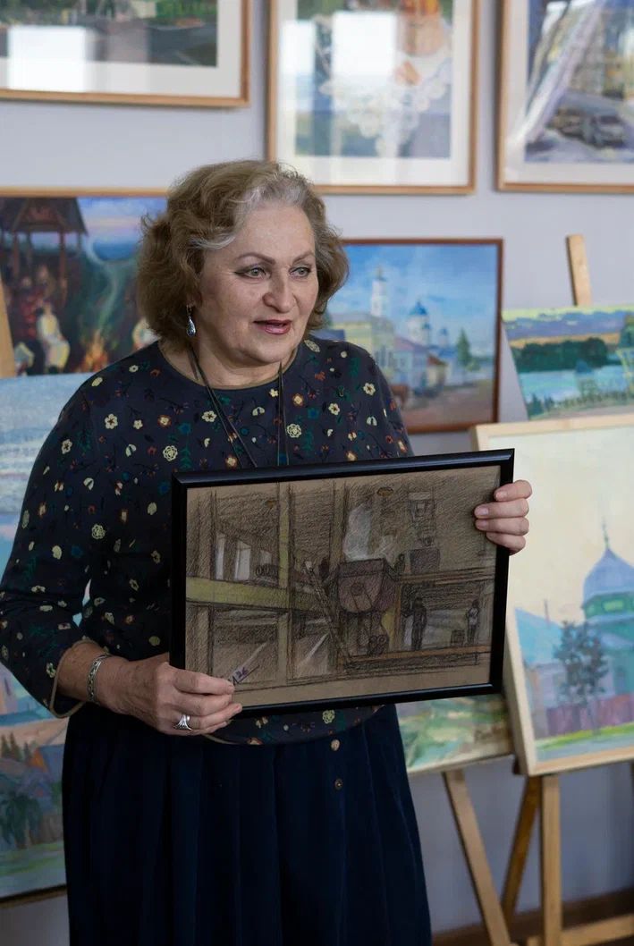 Выставка члена Союза художников России Веры Филипповой открылась в Чистополе
