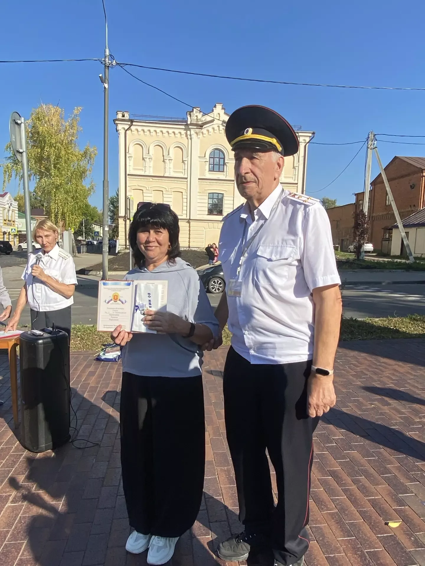 Делегацию ветеранов МВД из Свердловской области приветствовали в Чистополе