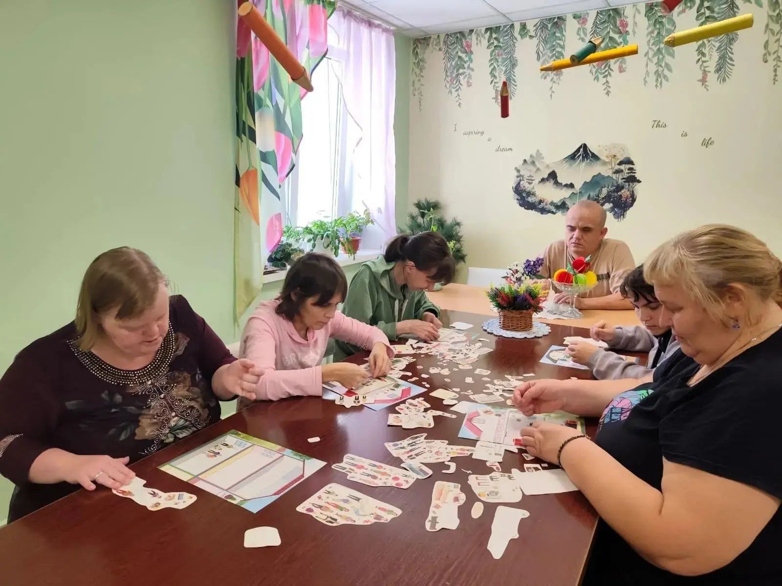 В чистопольском доме-интернате «Юлдаш» прошёл мастер-класс по дизайну интерьера