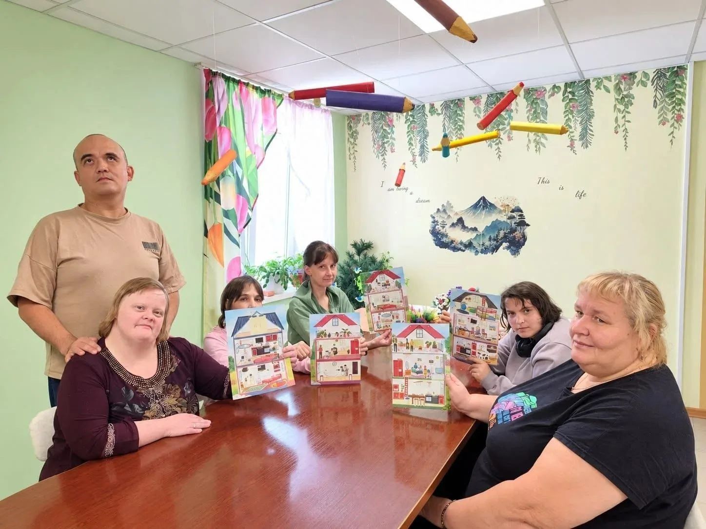 В чистопольском доме-интернате «Юлдаш» прошёл мастер-класс по дизайну интерьера
