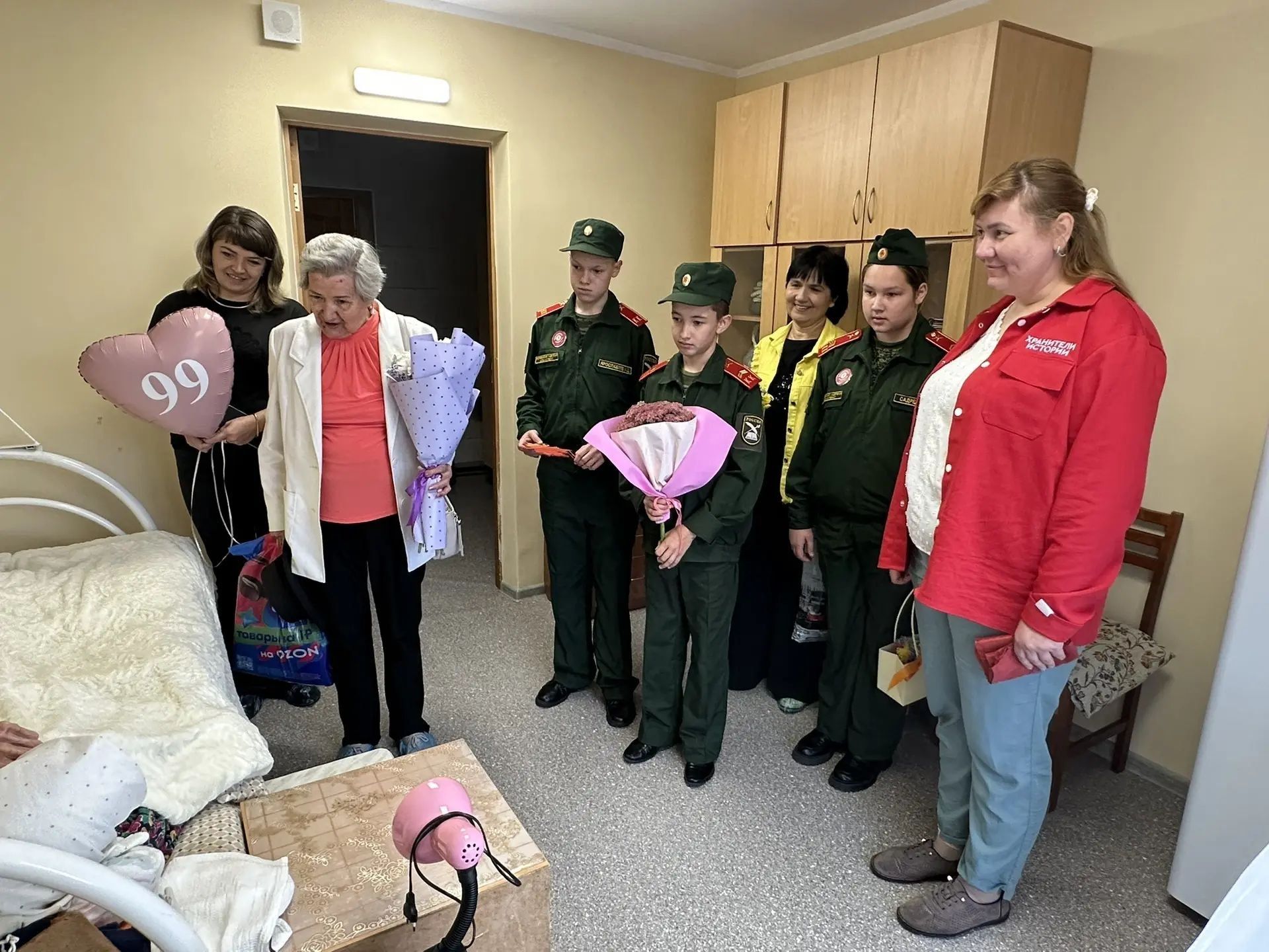 Труженице тыла из Чистополя Минесафие Багавиевой исполнилось 99 лет