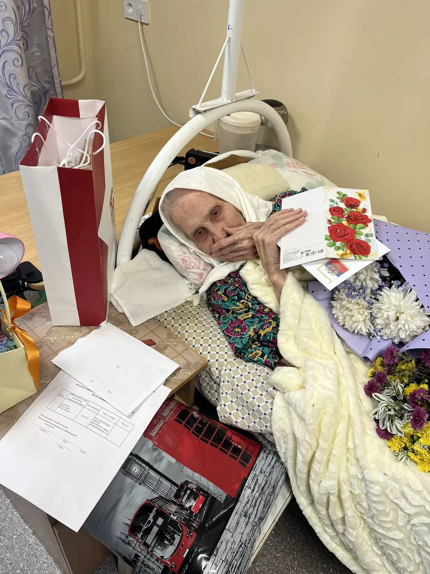 Труженице тыла из Чистополя Минесафие Багавиевой исполнилось 99 лет