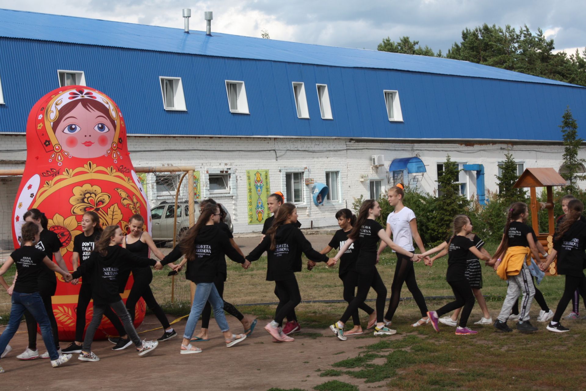 "Танцевальная деревня" в Чистополе  (Сабантуй)