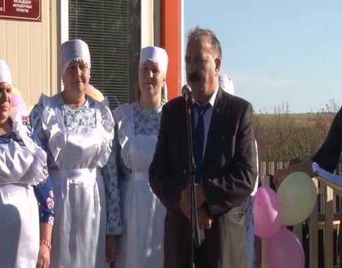 В селе Старое Ромашкино состоялось открытие модульного фельдшерско-акушерского пункта (фоторепортаж)