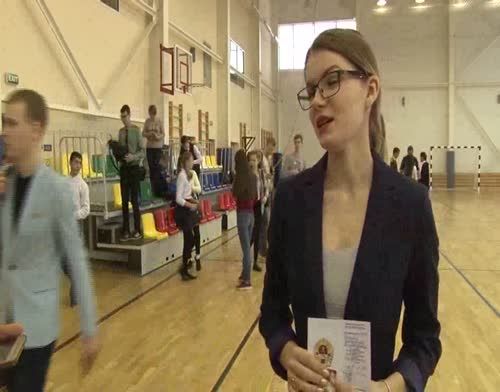 Школьникам и студентам Чистополя вручили знаки отличия ГТО (фоторепортаж)