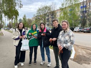 Чистопольцы присоединились к всероссийской акции «Георгиевская ленточка»