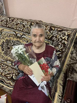Труженица тыла Мария Бармина из Чистополя отметила 97-летие