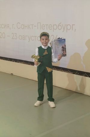 Юный чистополец стал двукратным лауреатом международного конкурса в Санкт-Петербурге