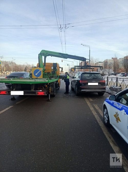 В 2023 году в РТ за долги на штрафстоянку отправлено 46 автомобилей