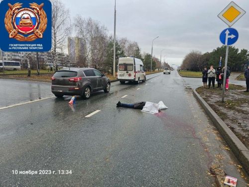 В Челнах насмерть сбили женщину-пешехода