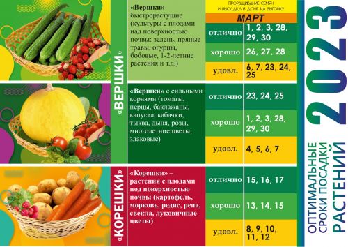 Пять шпаргалок для садоводов