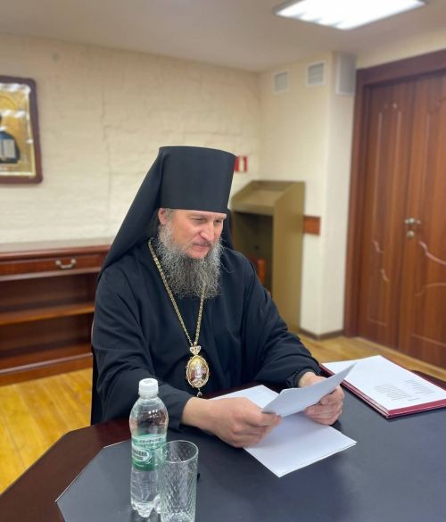 Епископ Пахомий провел собрание благочинных