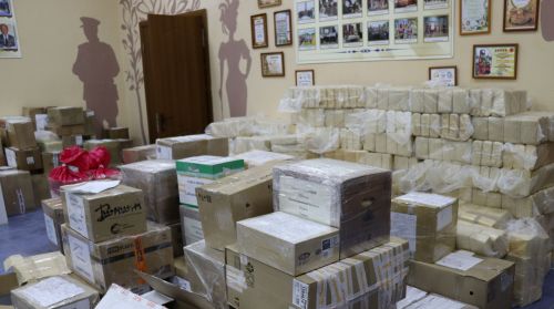 За полгода чистопольцы отправили в зону СВО более 40 тонн гуманитарного груза