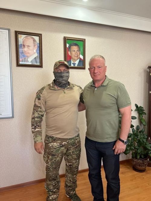 Глава Чистопольского района встретился с приехавшим в отпуск мобилизованным