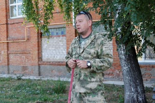 Курсанты Чистопольской технической школы ДОСААФ получили мастер-класс от опытного военного инструктора
