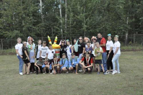 В лагере «Березка» прошло мероприятие «Народные игры и забавы»