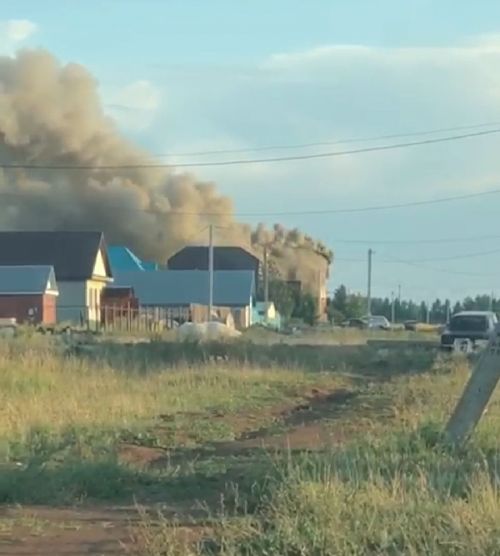 По факту пожара в селе Чистопольские Выселки проводится проверка