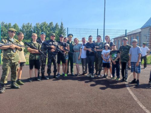 В палаточном лагере Чистополя побывал начальник регионального штаба патриотического движения «Юнармия»