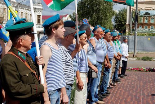 В Чистополе прошел день ВДВ