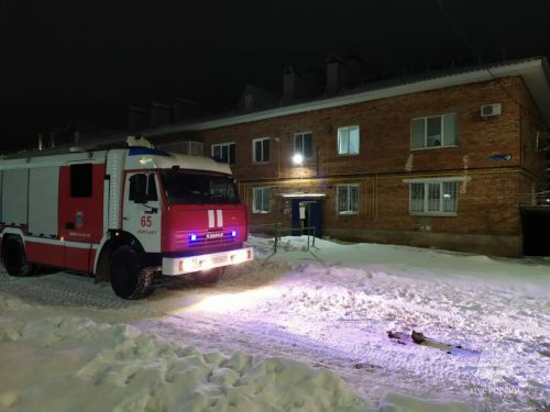 Неосторожное курение привело к пожару в двухэтажном доме в Альметьевском районе