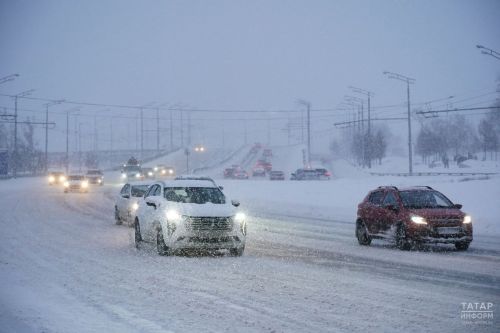На РТ сегодня обрушатся метель и снегопады