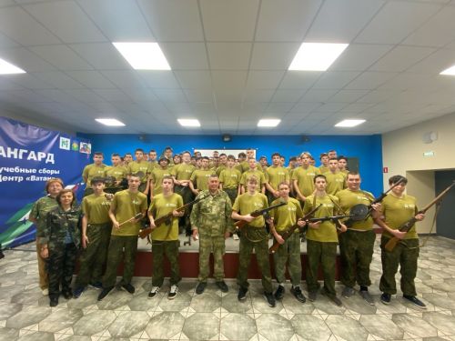 В Центре «Ватан» стартовала вторая смена учебных сборов «Авангард»
