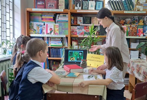 Ребята села Чистопольского района познакомились с целебными свойствами лекарственных растений