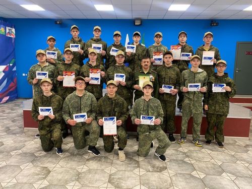 В Чистополе завершилась очередная смена военно-патриотических сборов «Авангард»